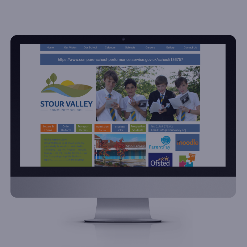 School Clients Website Design