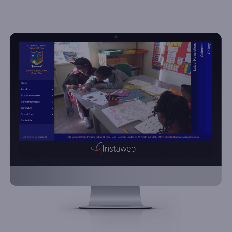 Primary School Clients Website Design